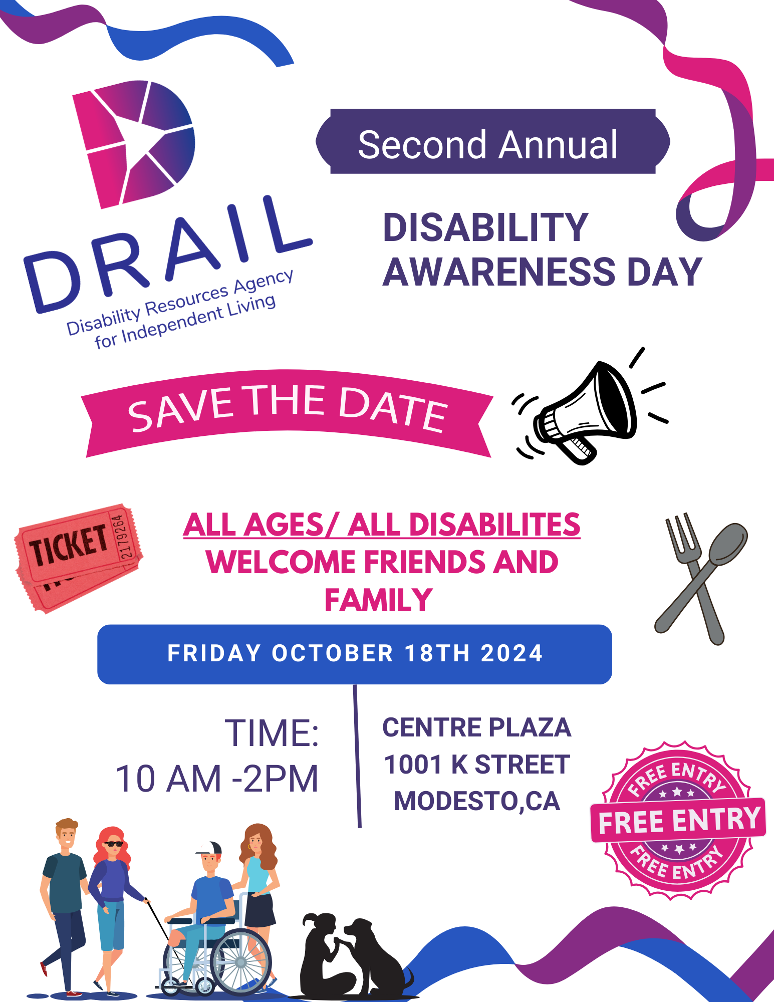Flyer for Disability Awareness Day.